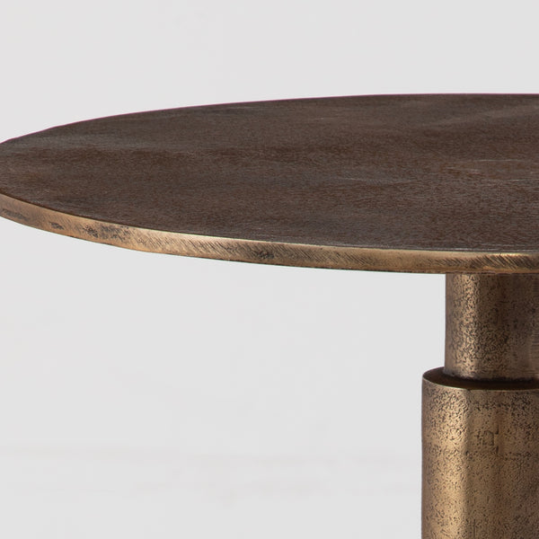 Uttermost Descend Gold Accent Table