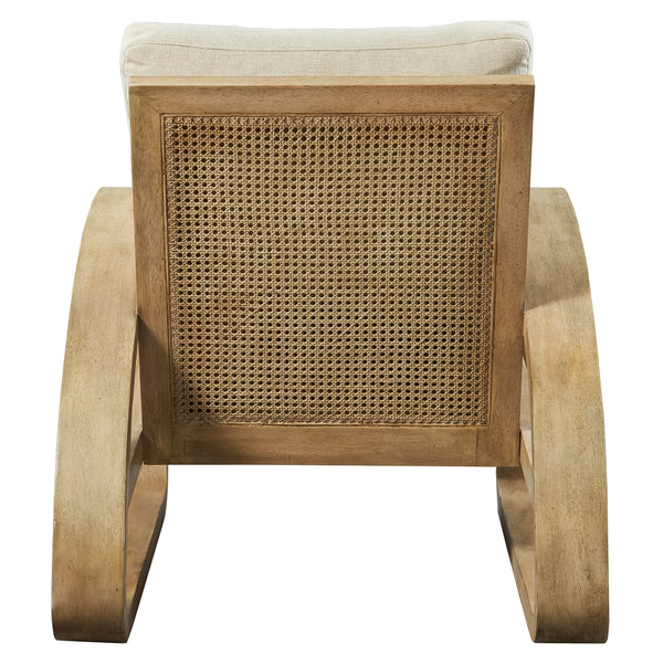 Uttermost Barbora Wooden Accent Chair