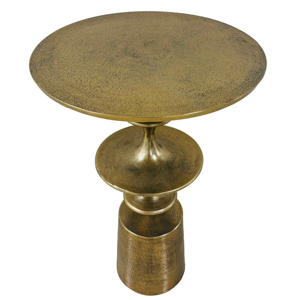 Uttermost Flight Brass Accent Table