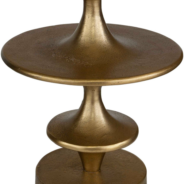 Uttermost Flight Brass Accent Table