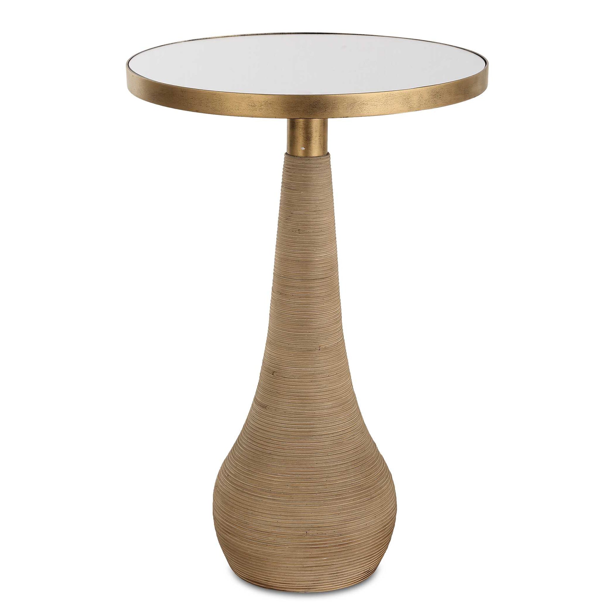 Uttermost Terra Brass Accent Table