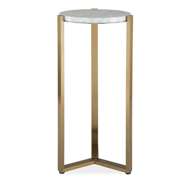 Uttermost Pietra Carrara Marble Drink Table
