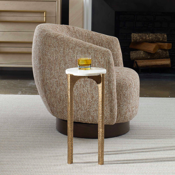 Uttermost Vivi Marble Drink Table