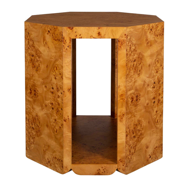 Uttermost Indus Burl Side Table