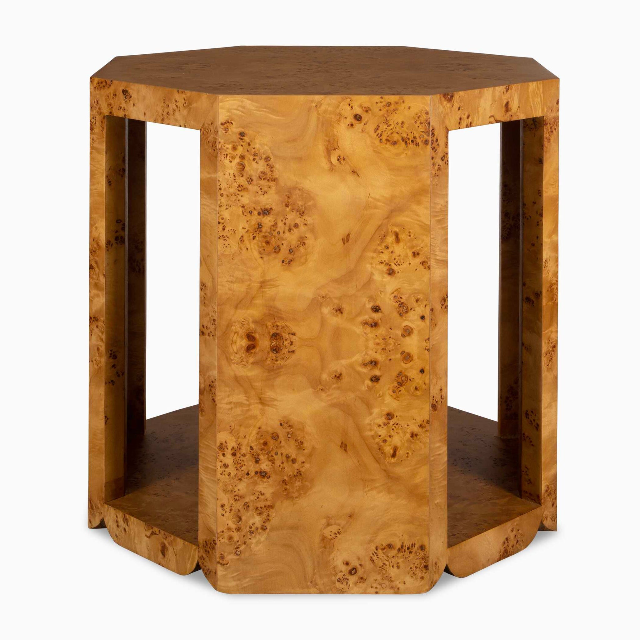 Uttermost Indus Burl Side Table