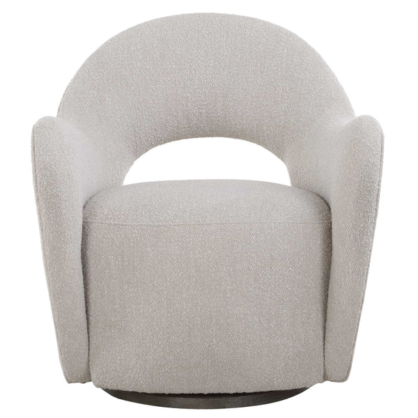 Uttermost Wander Fabric Swivel Chair