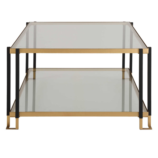 Uttermost Kentmore Glass Coffee Table