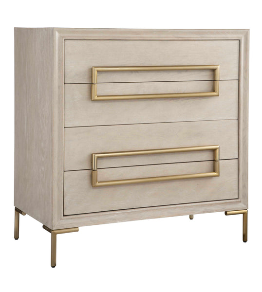 Uttermost Alessia Light Oak Accent Chest