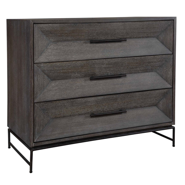 Uttermost Knox Dark Walnut Accent Chest