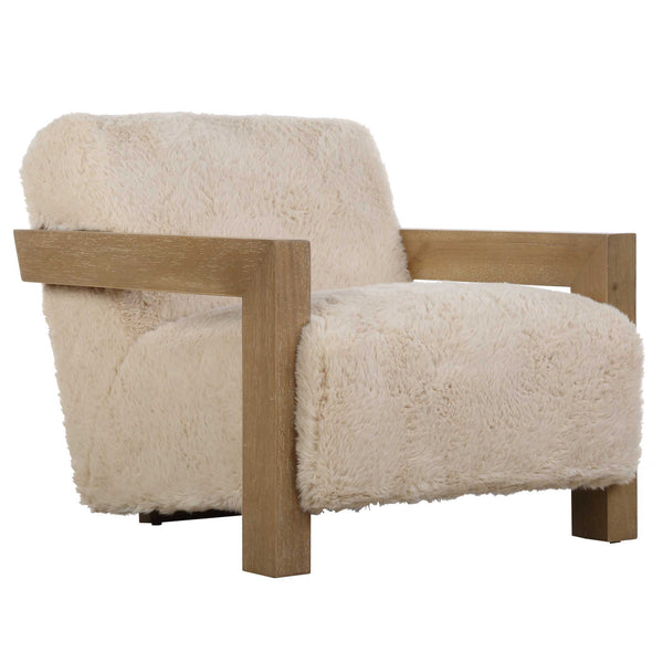Uttermost Jackson Sheepskin Accent Chair