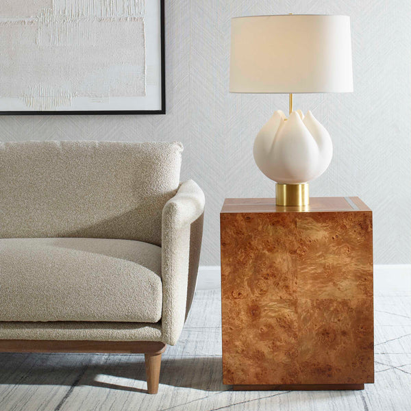 Uttermost Seven Wonders Wooden Side Table