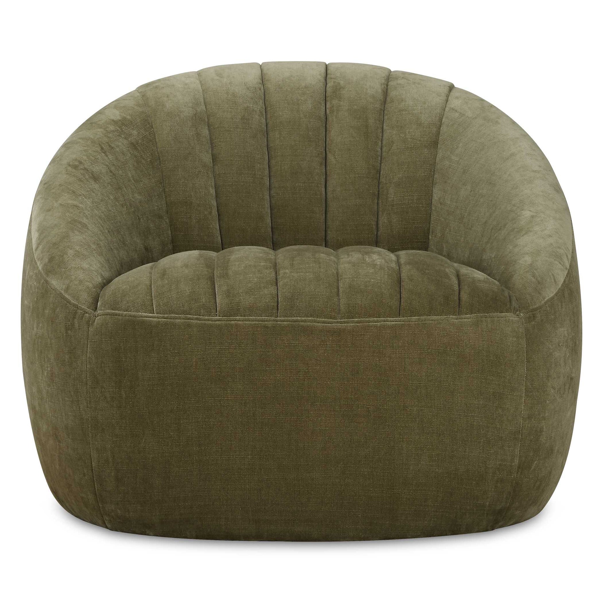 Uttermost Narrows Moss Green Swivel Chair
