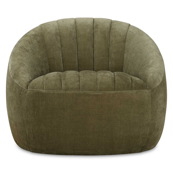 Uttermost Narrows Moss Green Swivel Chair
