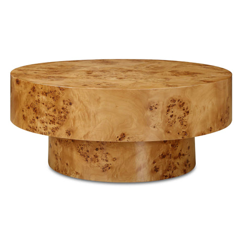 Uttermost Knots Poplar Round Coffee Table