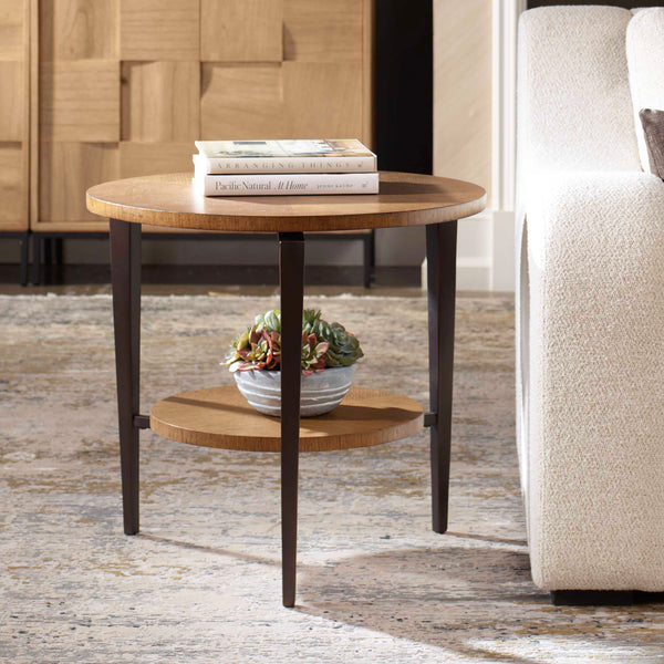 Uttermost Loddon Oak Side Table