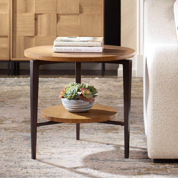 Uttermost Loddon Oak Side Table