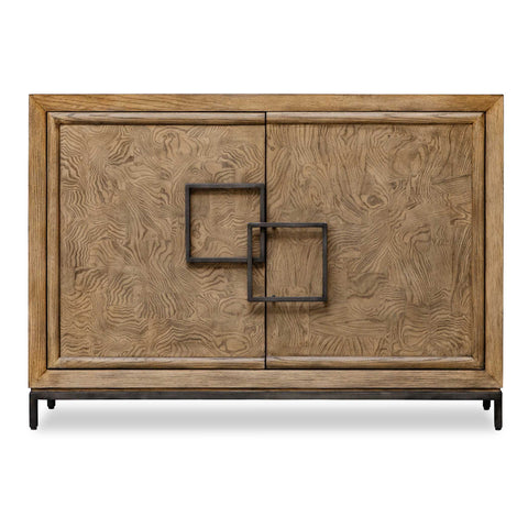 Uttermost Paltrow Burl 2 Door Cabinet