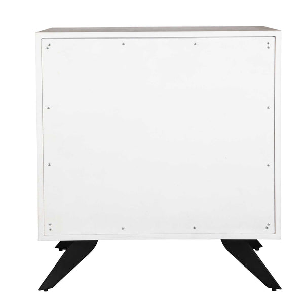Uttermost Vivi 3 Drawer White Chest