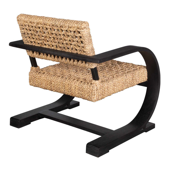 Uttermost Rehema Black Accent Chair