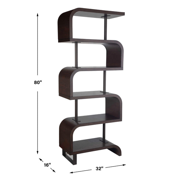 Uttermost Bia Chocolate Etagere