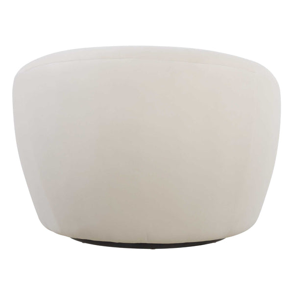 Uttermost DeSoto Cream Swivel Chair