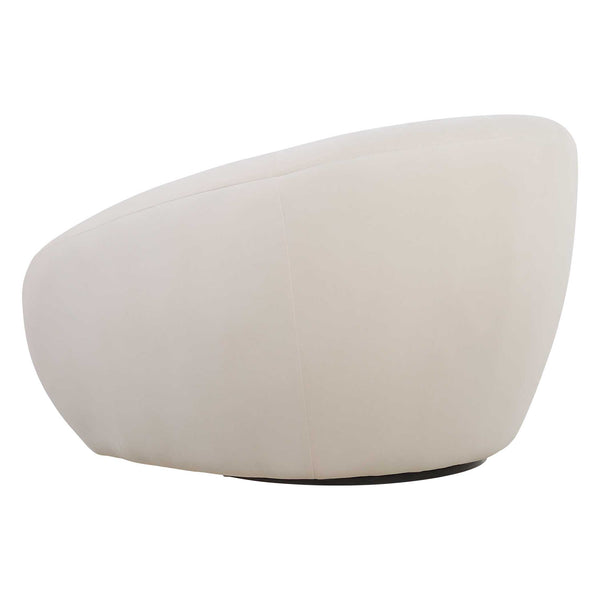 Uttermost DeSoto Cream Swivel Chair