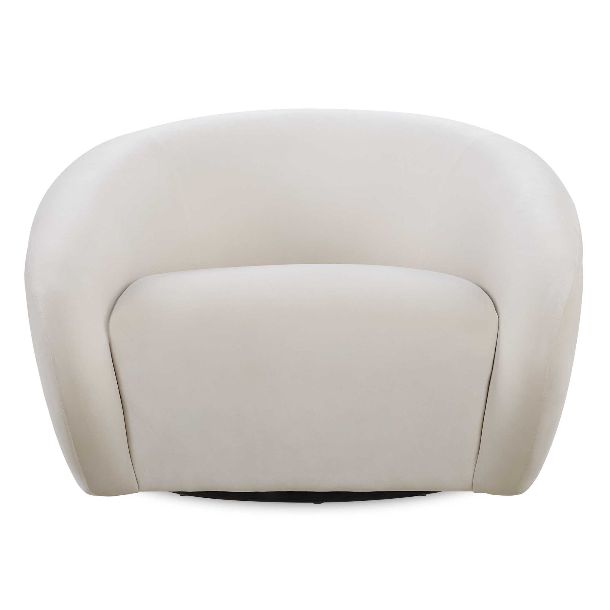Uttermost DeSoto Cream Swivel Chair