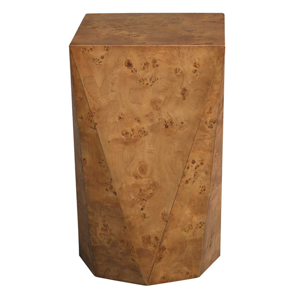 Uttermost Hughes Geometric Accent Table