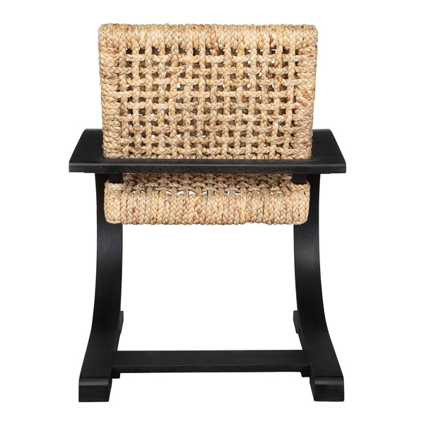 Uttermost Rehema Black Dining Chair
