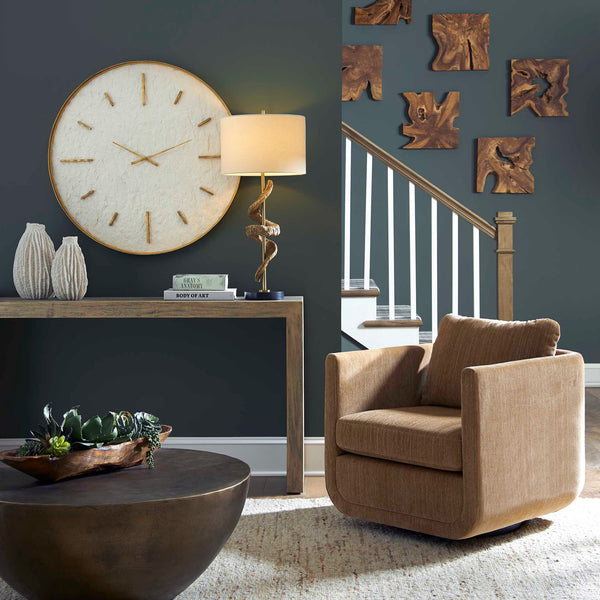 Uttermost Abound Ginger Swivel Chair