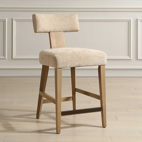 Uttermost Elysian Sand Counter Stool