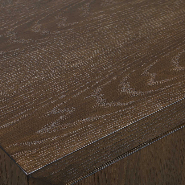 Uttermost Mayenne 2 Door Oak Wood Cabinet