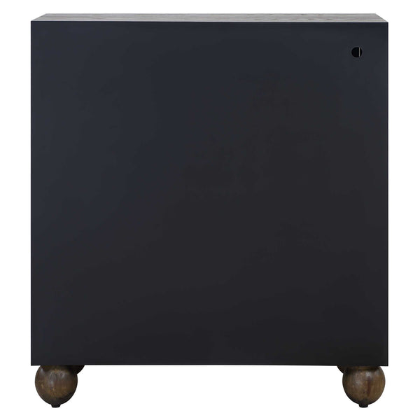 Uttermost Mayenne 2 Door Oak Wood Cabinet