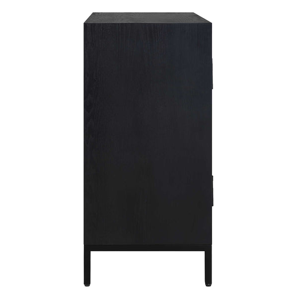 Uttermost Beswick Black 2 Door Cabinet