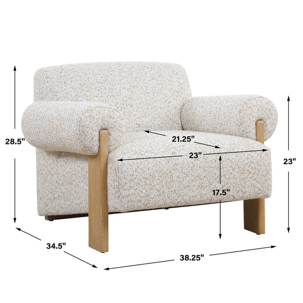 Uttermost Juncture Upholstered Accent Chair