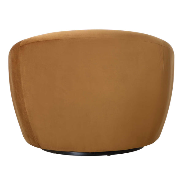 Uttermost DeSoto Hazelnut Swivel Chair