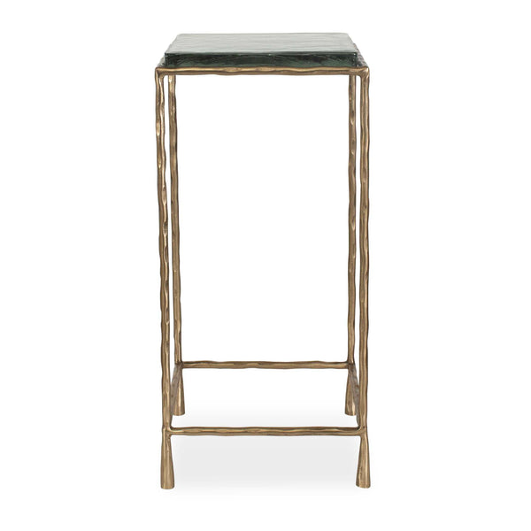 Uttermost Ovard Antiqued Gold Accent Table