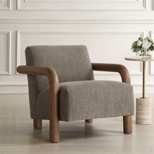 Uttermost Balance Herb Green Accent Chair