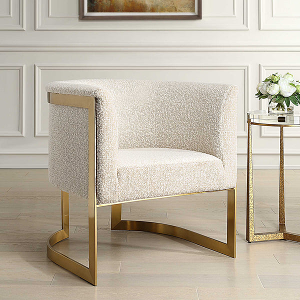 Uttermost Bellina Plush Barrel Chair