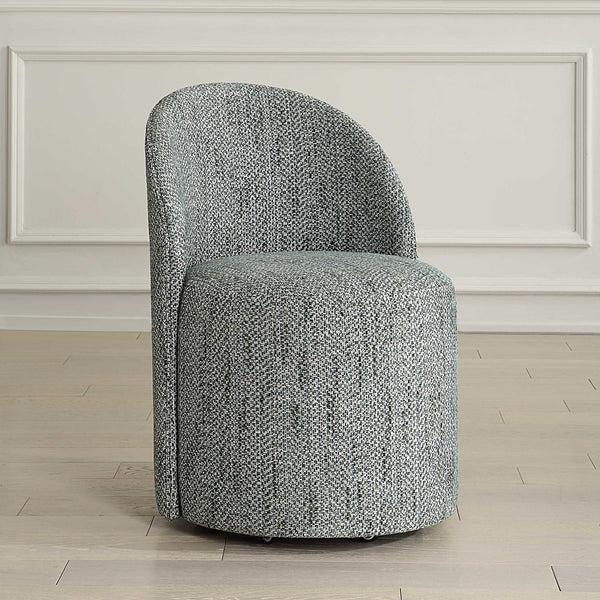 Uttermost Roll With It Teal Dining Chair