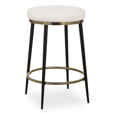 Uttermost Ensemble Cream Counter Stool