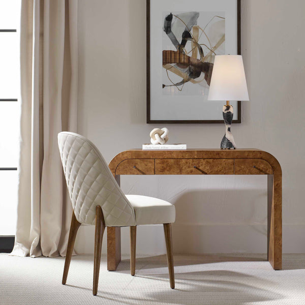 Uttermost Rocco Mappa Burl Desk