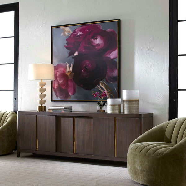 Uttermost Botero Walnut Console Cabinet