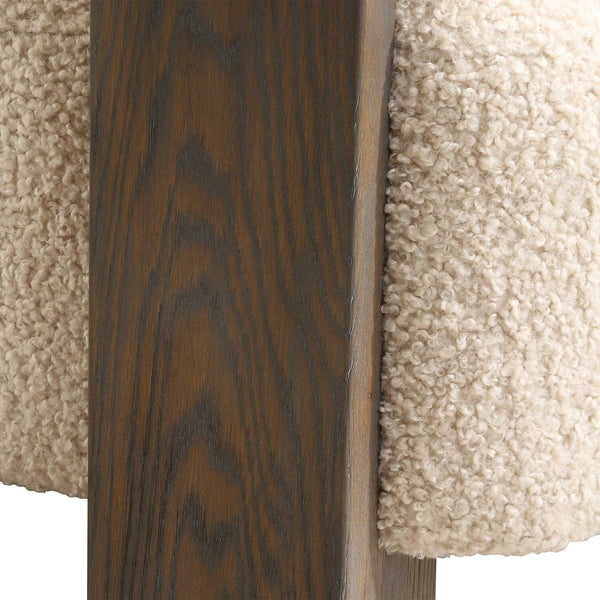 Uttermost Lennox Shearling Accent Chair