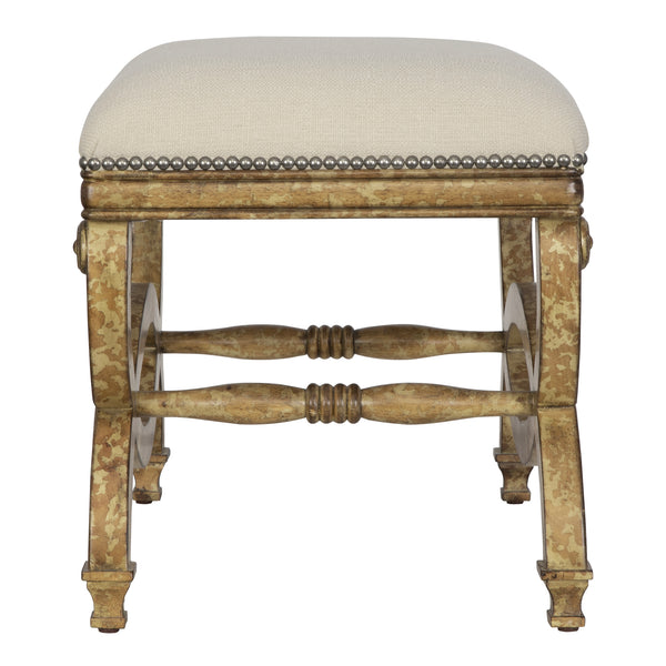 Uttermost Karline Natural Linen Small Bench