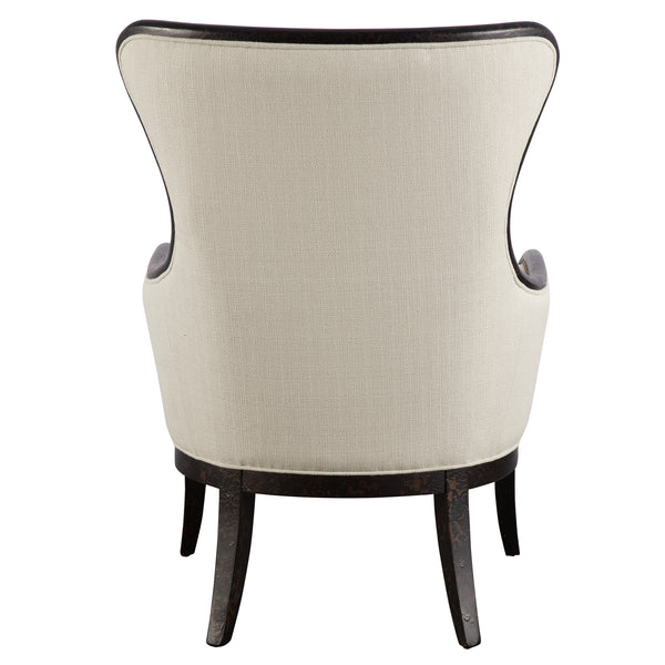 Uttermost Sandy Wing Back Armchair