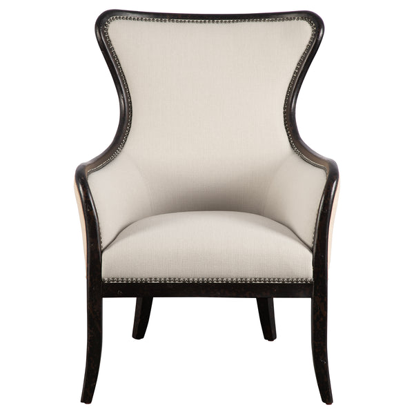 Uttermost Sandy Wing Back Armchair