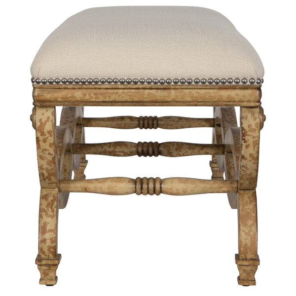 Uttermost Karline Natural Linen Bench