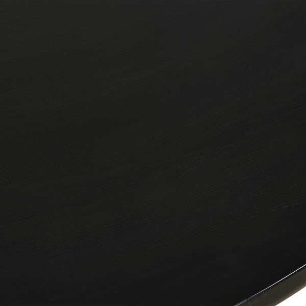 Uttermost Hersch Round Black Dining Table