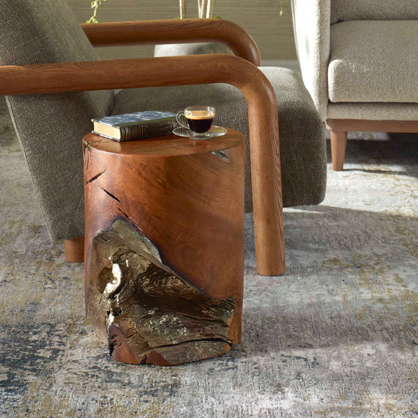 Uttermost Rafe Wooden Accent Stool